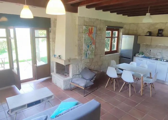 Lux Duplex With Shared Pool Apartament Afytos